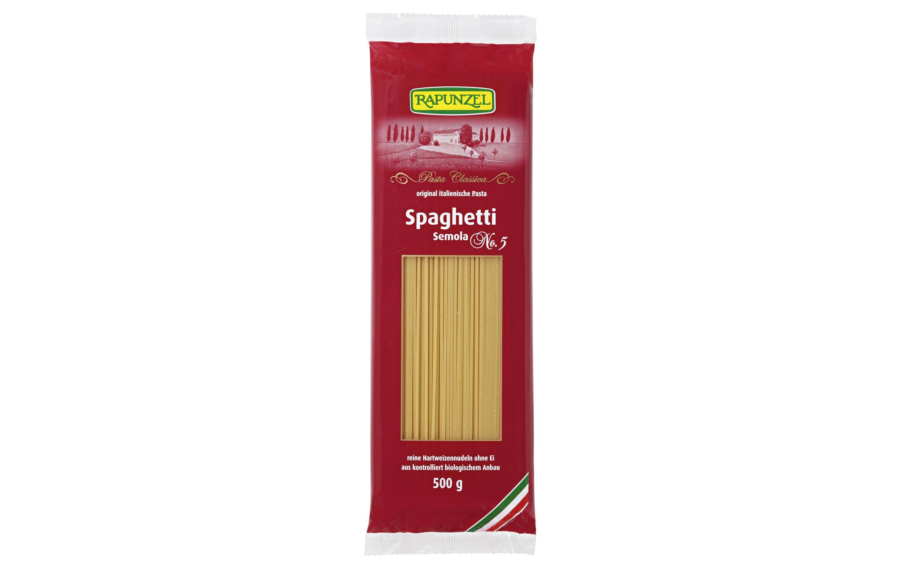 Teigwaren Bio Spaghetti semola 500 gBio Spaghetti semola