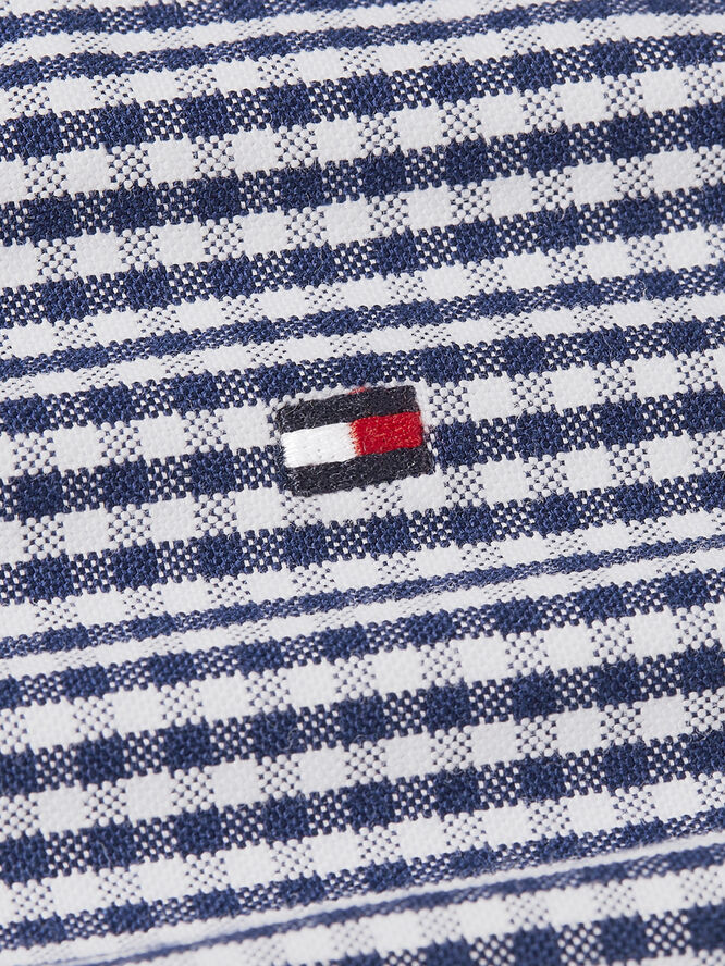 Tommy Hilfiger HERITAGE OXFORD GINGHAM RF SHIRT Desert sky / check