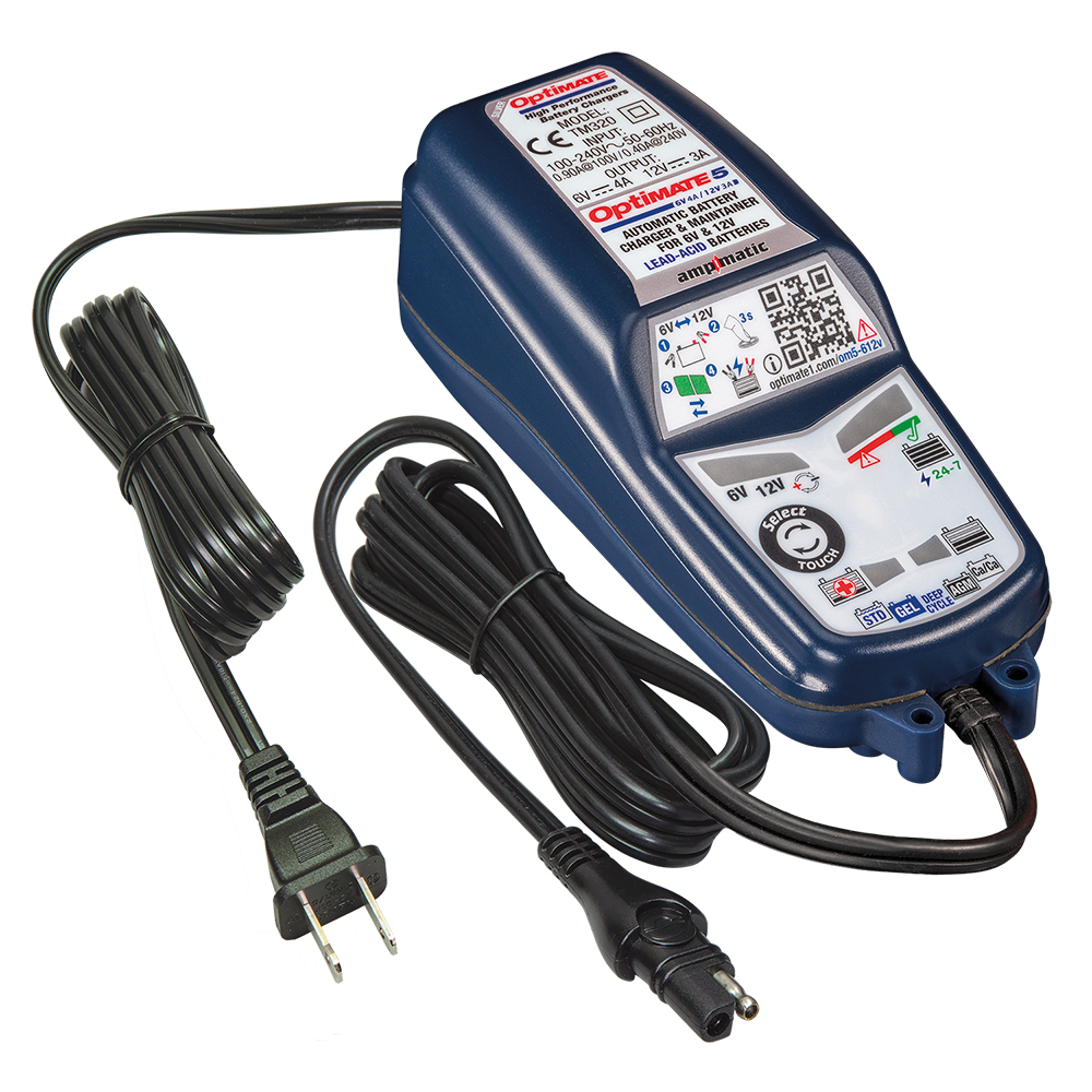 TecMate - Chargeur de batterie Optimate 5 TM320