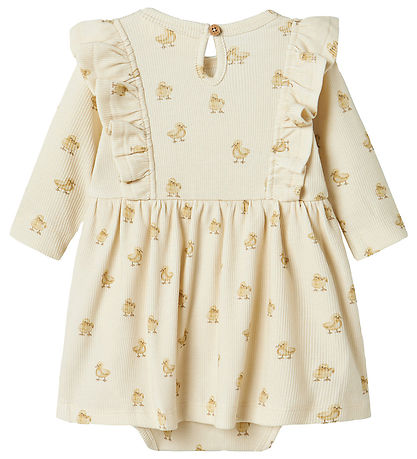 Lil Atelier Body l/æ - NbfLavo - Turtledove/Duck
