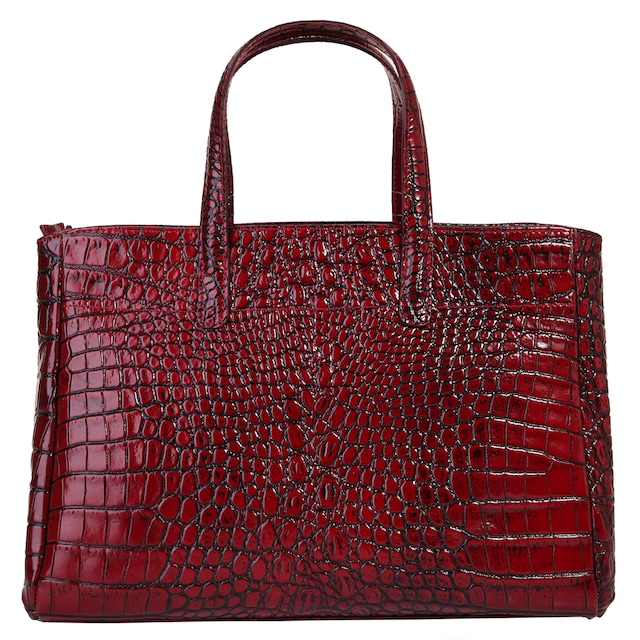 Cluty Henkeltasche echt Leder, Made in Italy