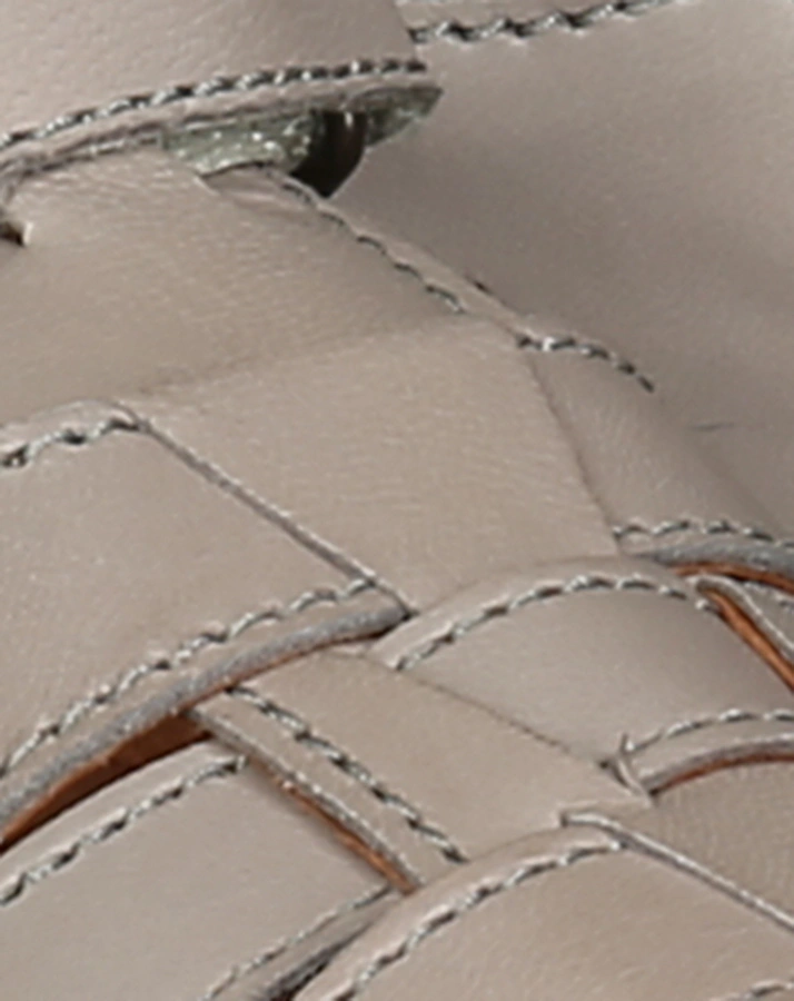 Leder-Sandalen CELIUS mit Zehenschutz in grey