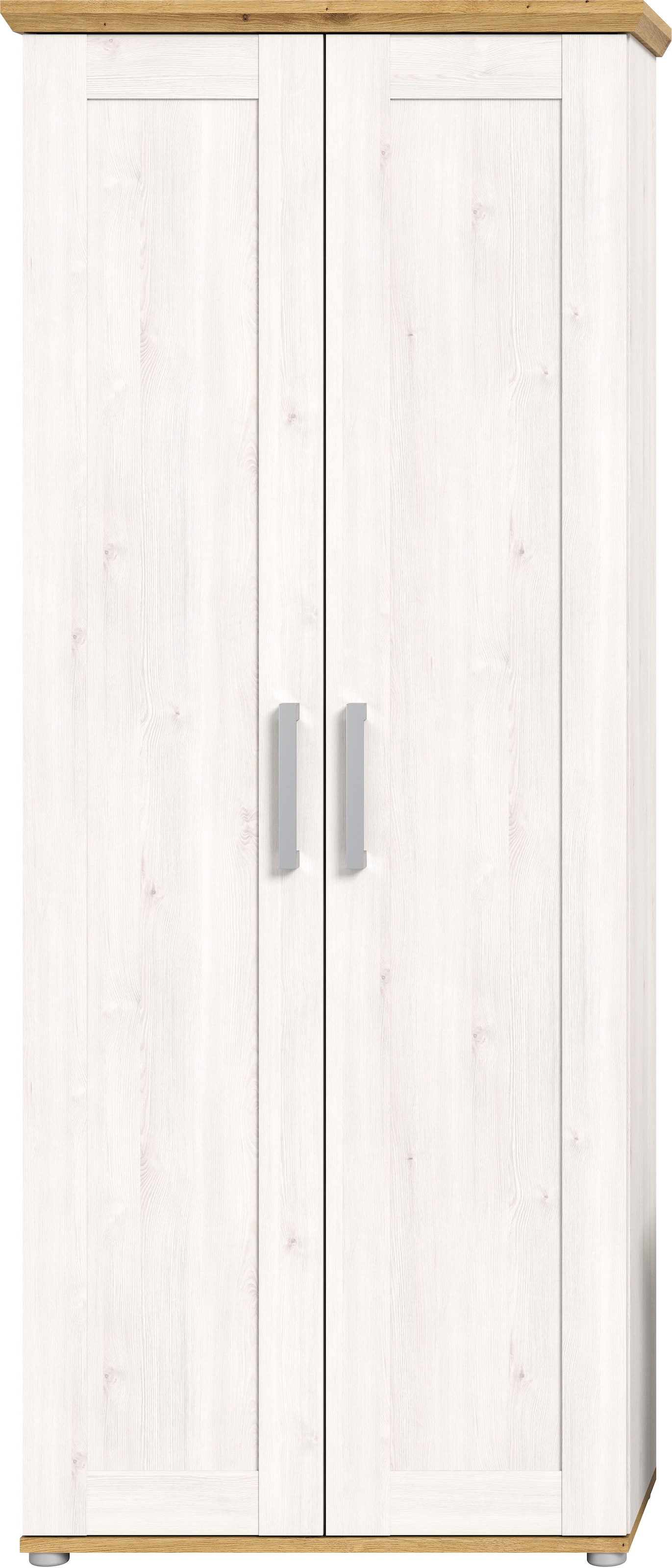 Home affaire Garderobenschrank »COSENZA, TOPSELLER!, Höhe 196 cm, 2 Türen, 2 Böden, 1 Kleiderstange« Hochschrank, Stauraumschrank, Schrank, Flurschrank, Dielenschrank