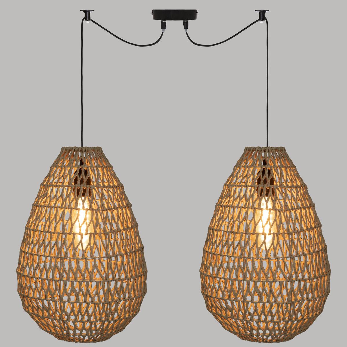 SUSPENSION X2 ETEL NATUREL D.28CM