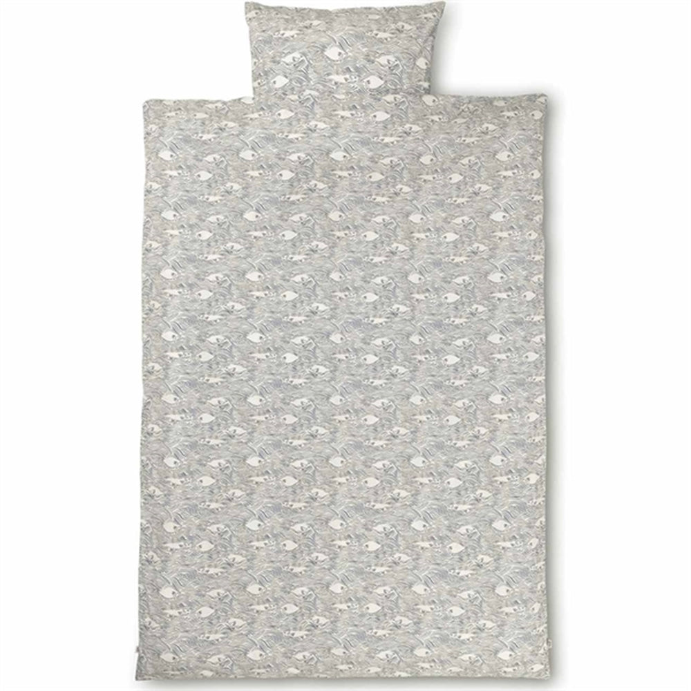 Bedding Stream Offwhite - Ferm Living → Luksusbaby.dk