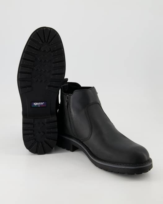 Igi & Co UFEGT 66205 Chelsea Boots in Schwarz