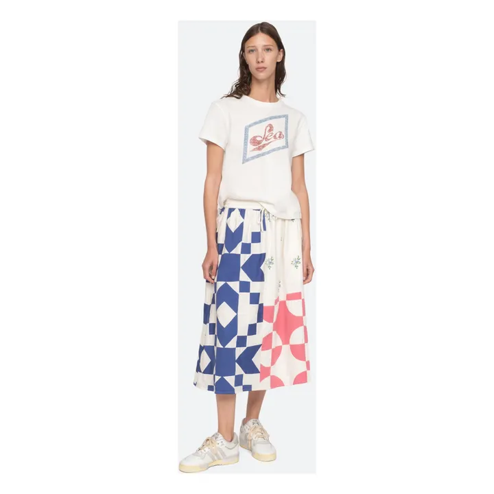 Sea NY Jupe Patchwork Tanya | Blanc