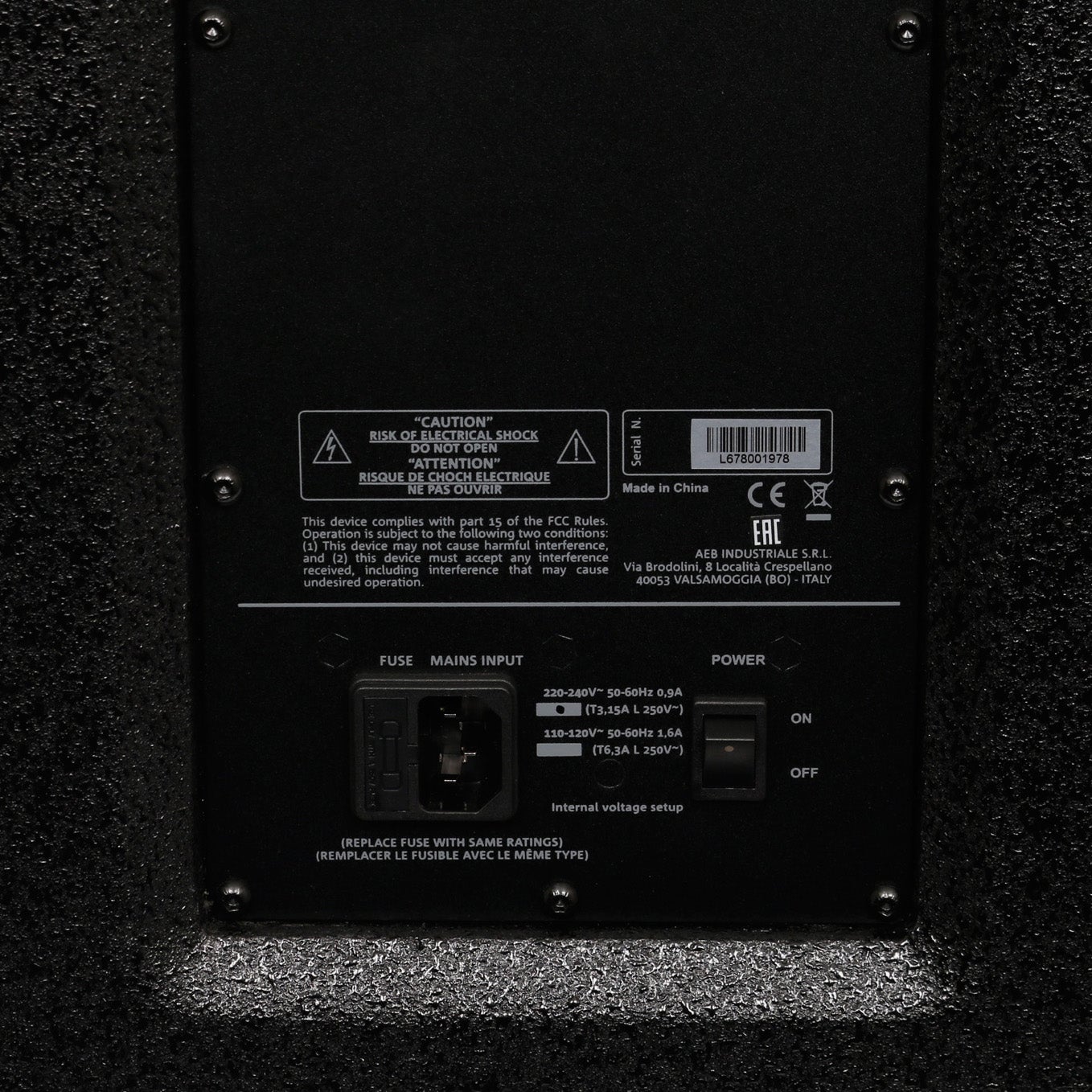 dB Technologies SUB 615 actieve 15 inch subwoofer 600W