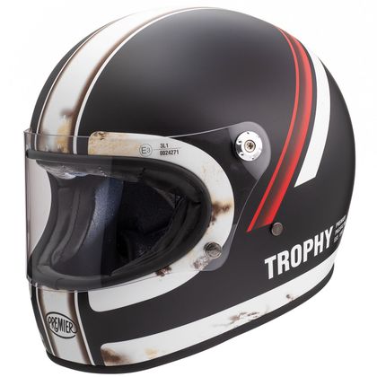 Casque Premier TROPHY - DO92 - Noir / Blanc