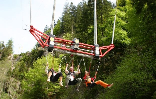 Riesenschaukel Mega Dive in Kötschach-Mauthen