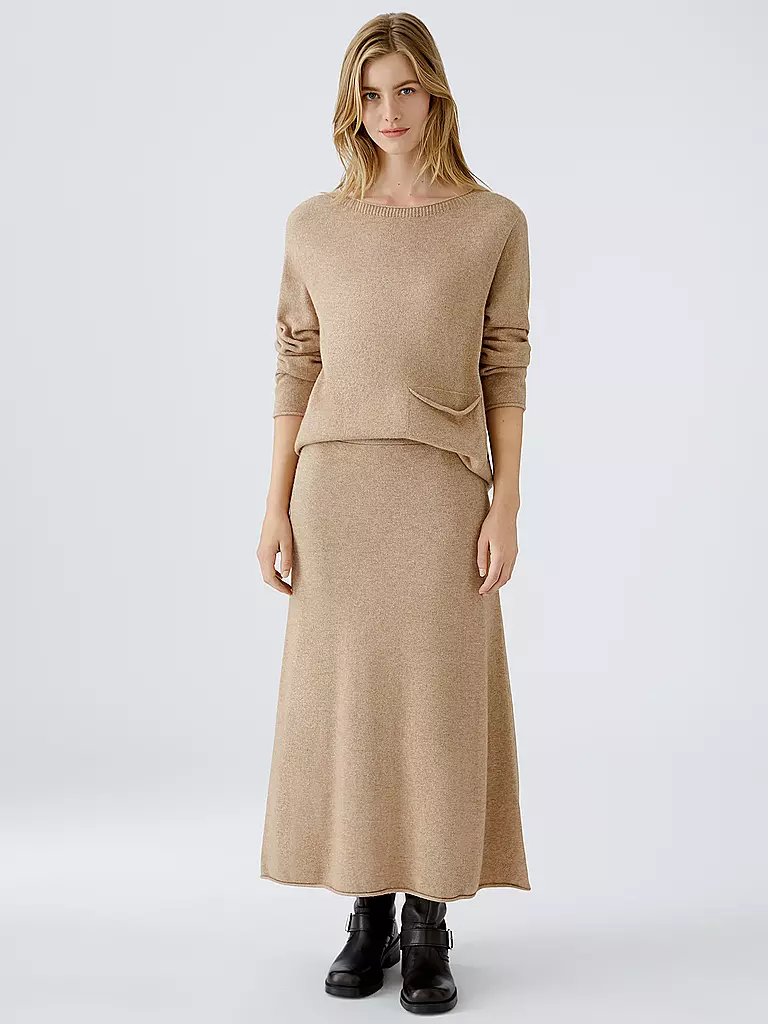 OUÍ Pullover Oversized Fit beige