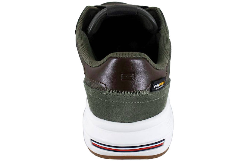 TOMMY HILFIGER FASTON CORDURA MIX GREEN SNEAKER