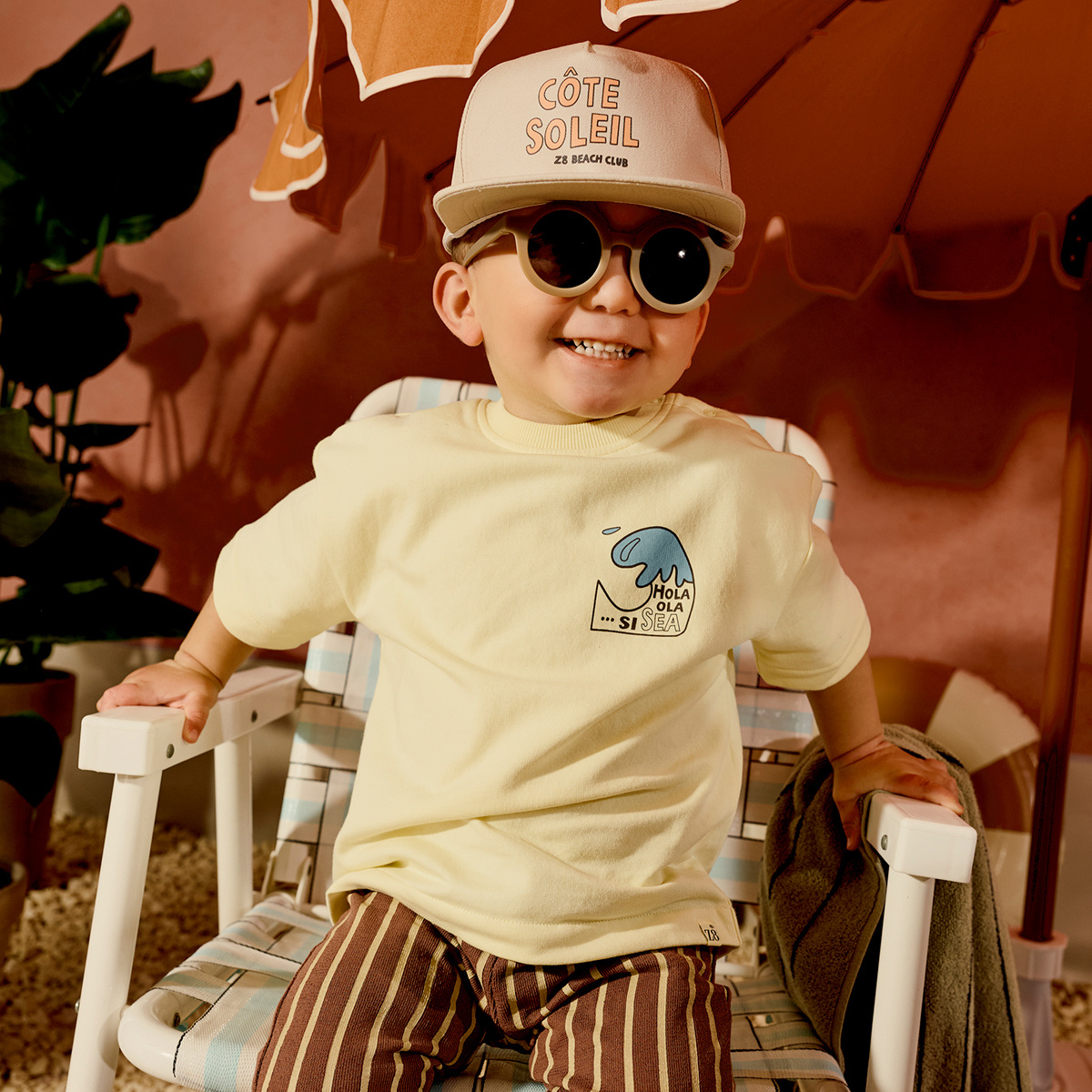 Z8 mini Z8 mini broek Rens blush brown