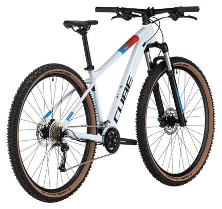 VTT Semi-Rigide Cube Aim SLX Shimano Alivio/Altus 9V 29'' Blanc Bleu