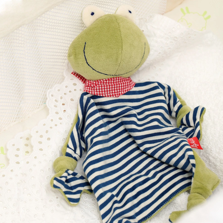 sigikid® Schnuffeltuch Frosch Nature Love