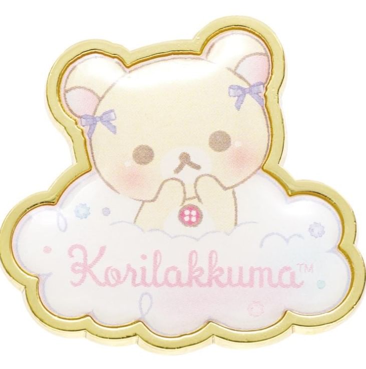 San-X - Rilakkuma Tin Badge Collectie (6 soorten) (Blind Box)