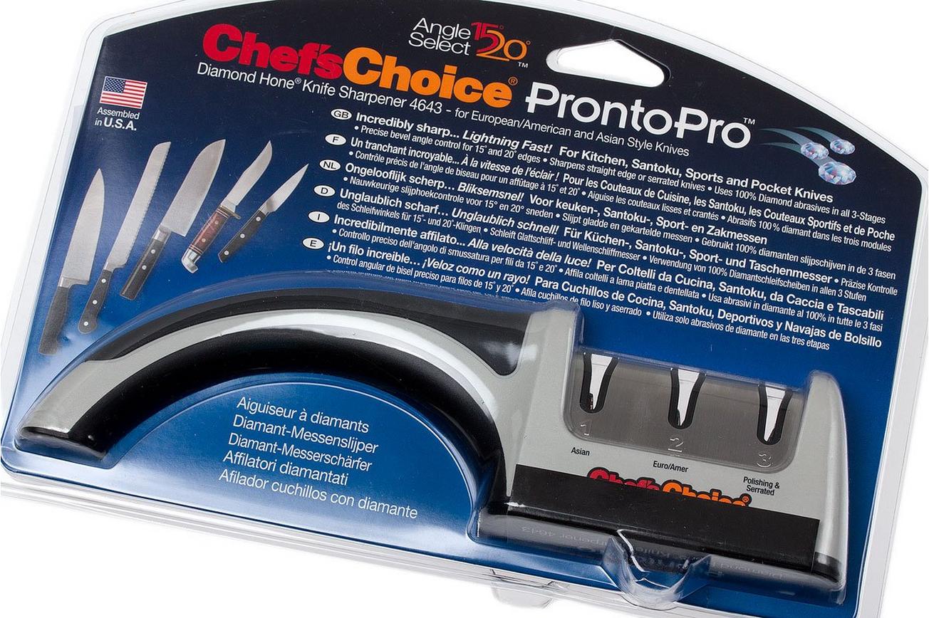 Chef's Choice ProntoPro 4643, messenslijper