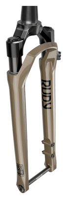 Fourche Rockshox Rudy Ultimate XPLR 700c | 12x110 mm | Offset 45 | Beige Kwiqsand