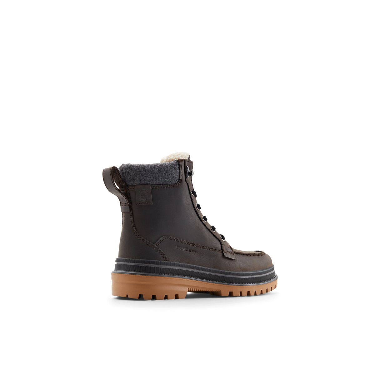 KAMIK-Tyson_g-m-Bottines d'hiver - Talon plat - Marron Foncé