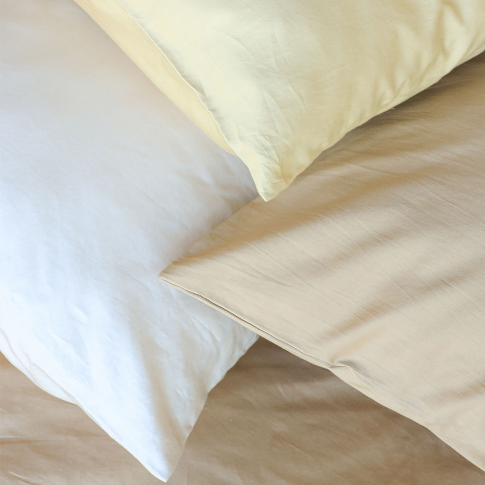 Dekbedovertrek Cotton Satin 240x220 cm almond