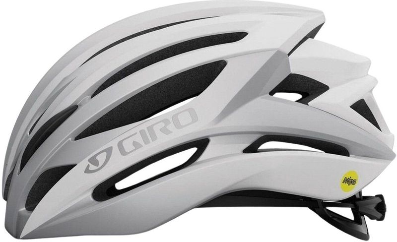 Giro - Syntax MIPS - Fietshelm - Wit/Zilver - Polycarbonaat