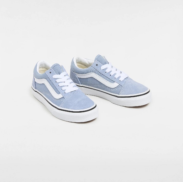Vans Youth Old Skool Color Theory Dusty Blue 1 US / 31.5 EU