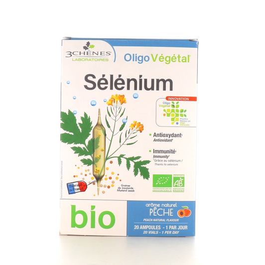 3 Chênes Oligo Végétal Sélénium - Système immunitaire