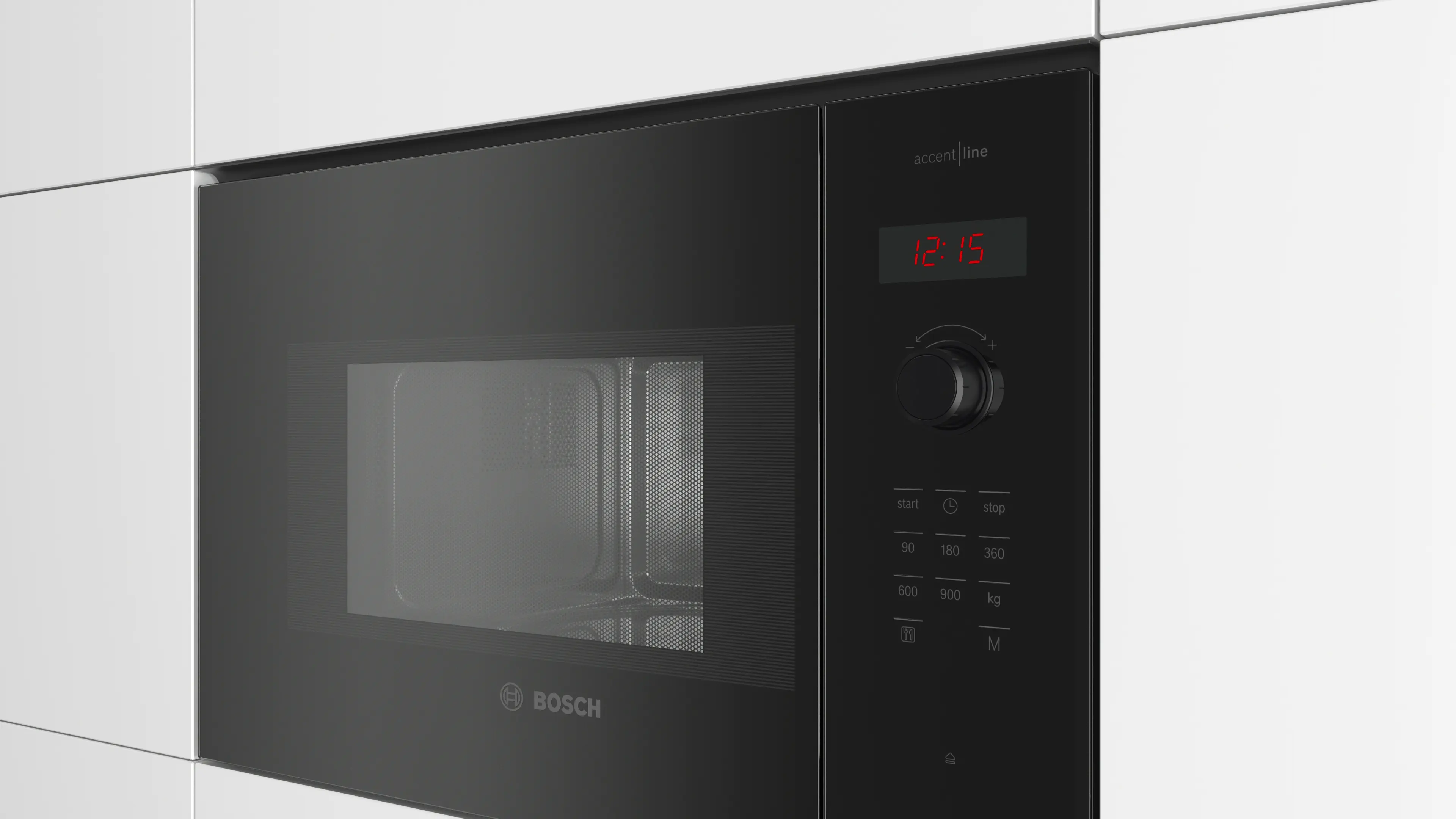 Serie 4 Inbouwmagnetron Zwart
