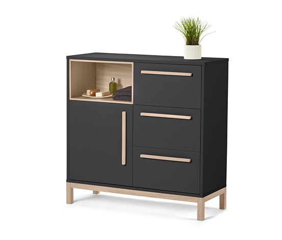 Bad-Sideboard »Eklund«, anthrazit