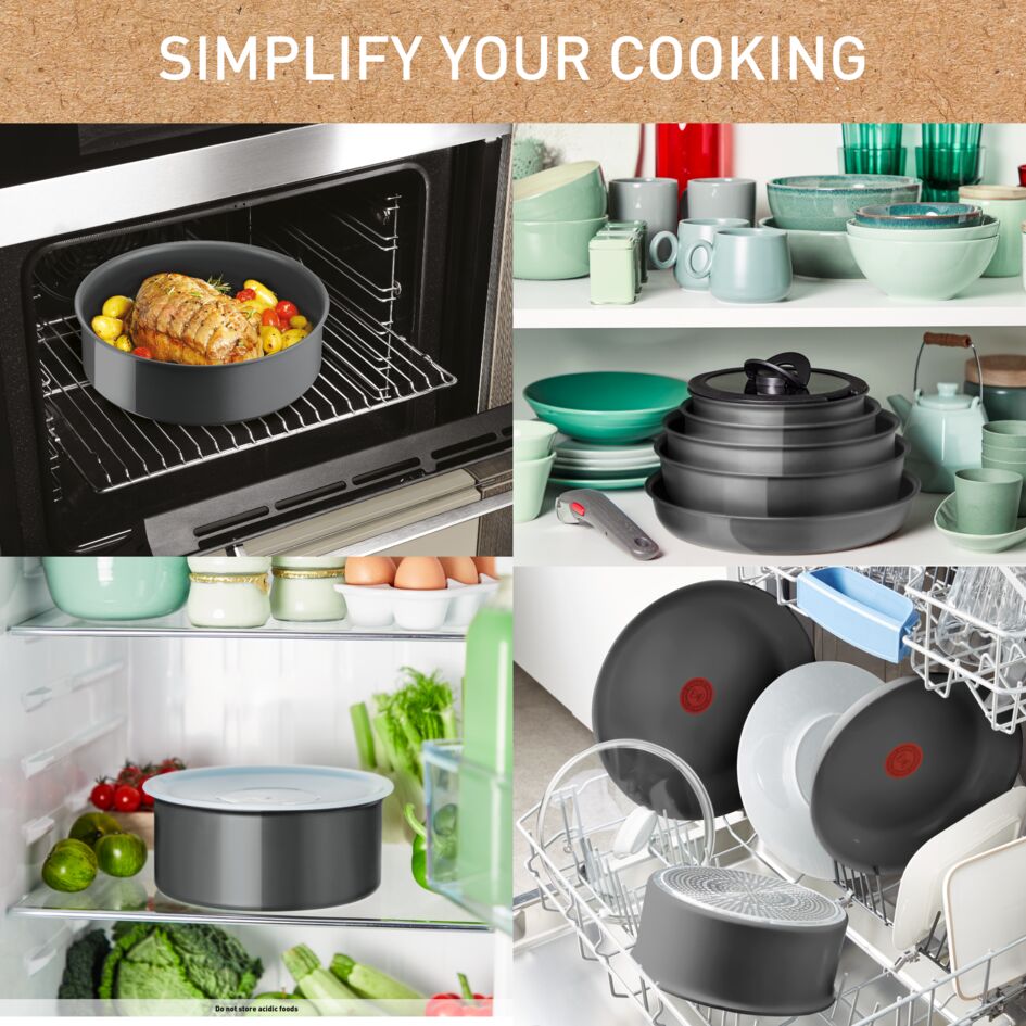 Ingenio Renew keramische hapjespan 24 cm - inductie