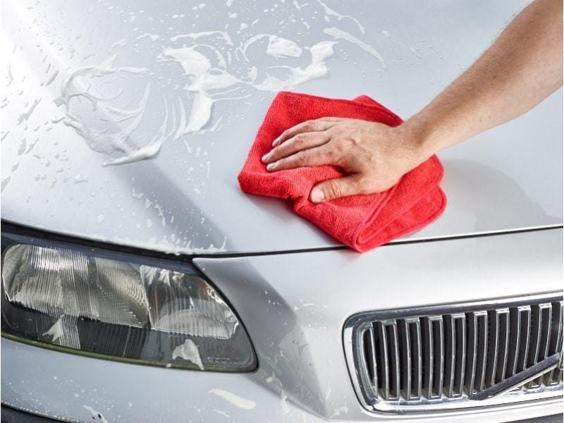 Sonax Polierpad Clay-Ball Schwamm für die Fahrzeugpflege