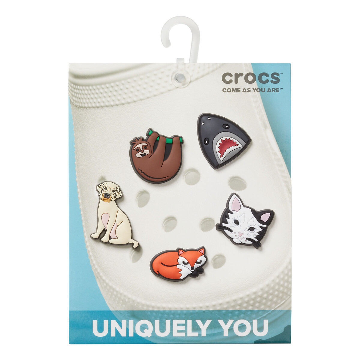 CROCS<br>Conjunto de 5 Jibbitz Amante de Animais