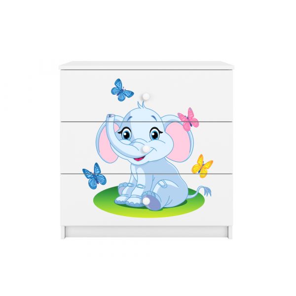 Kocot Kids Cómoda BabyDreams Baby Elephant White