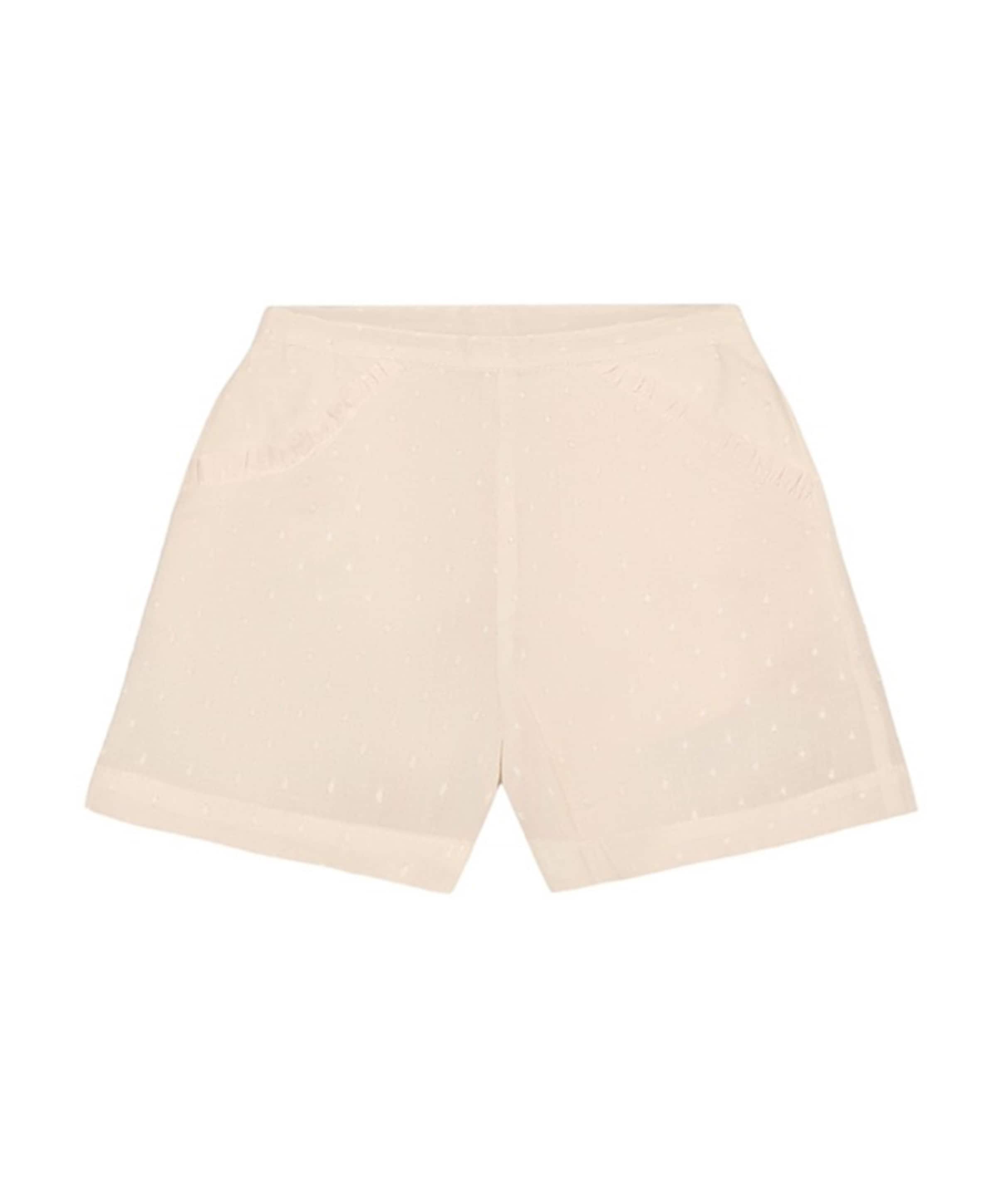 EN FANT Shorts Dobby meisjes korte broek beige