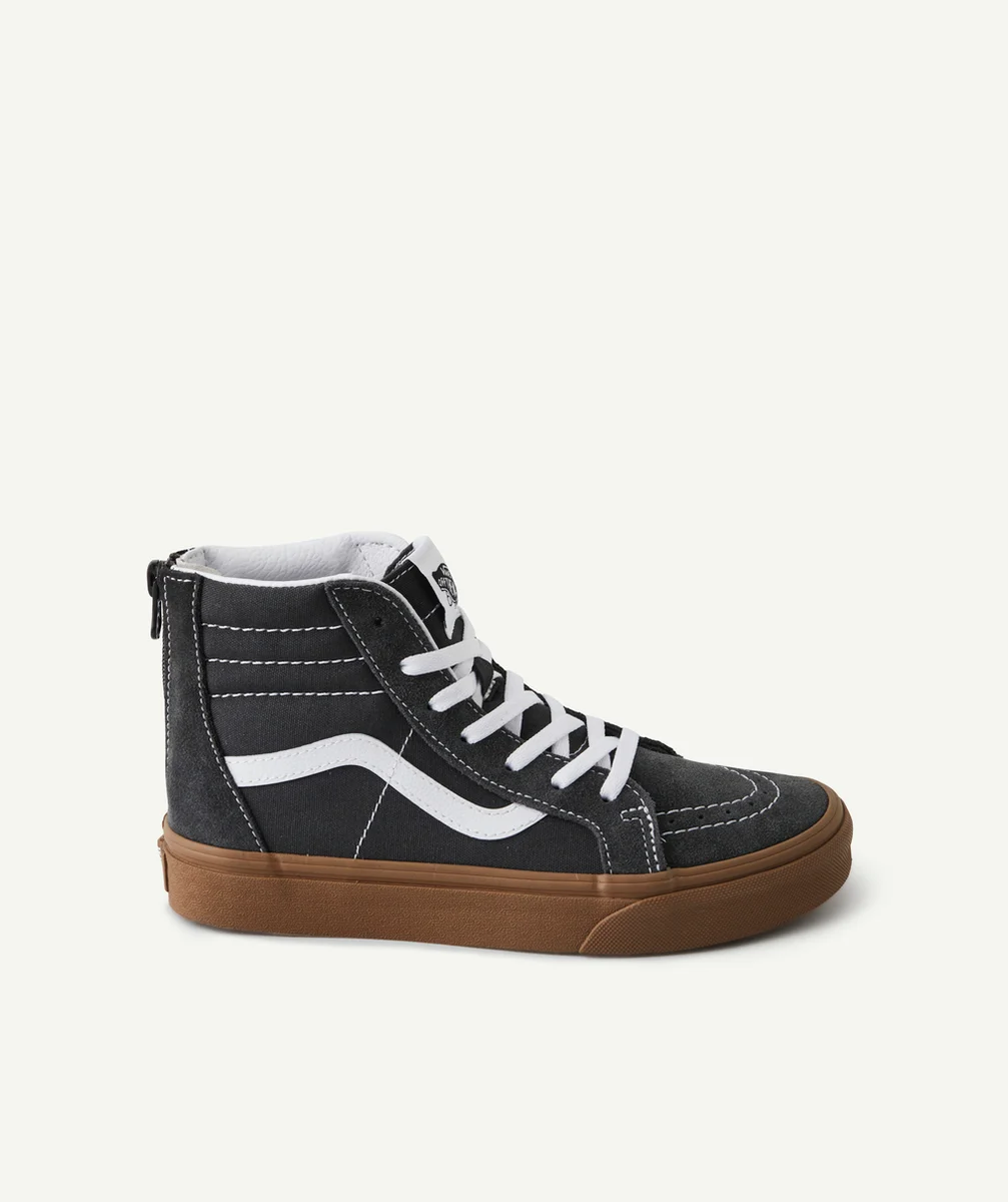 VANSBASKETS MONTANTES GRISES SK8-HI ZIP