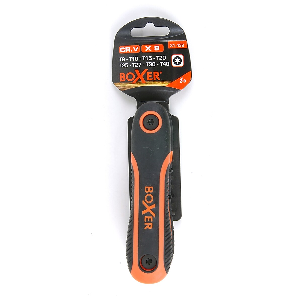 TORX-nøkkelsett 8 i 1
