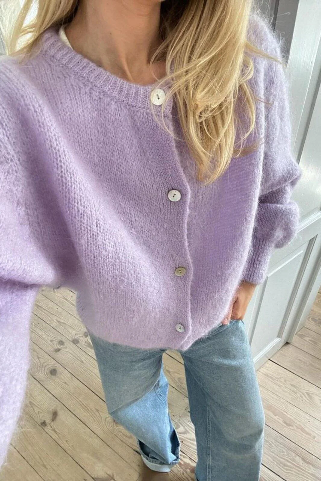 BYIC Idaic Cardigan lp light purple