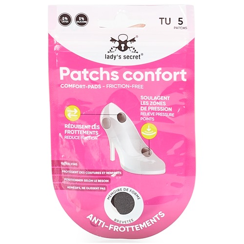 Lady's Secret - COUSSINETS ANTI-DOULEUR NO HURT - Noir