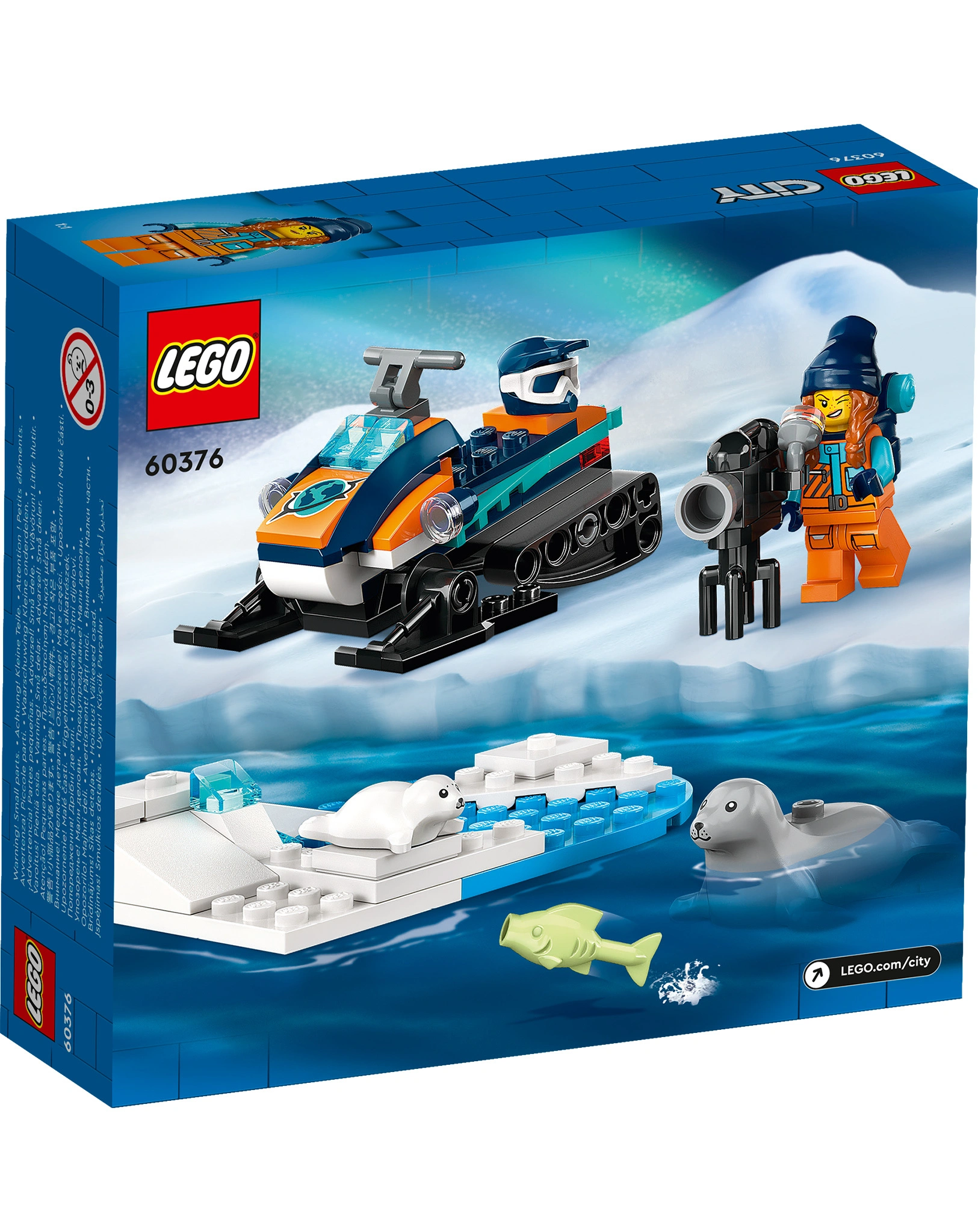 LEGO® City 60376 Arktis-Schneemobil