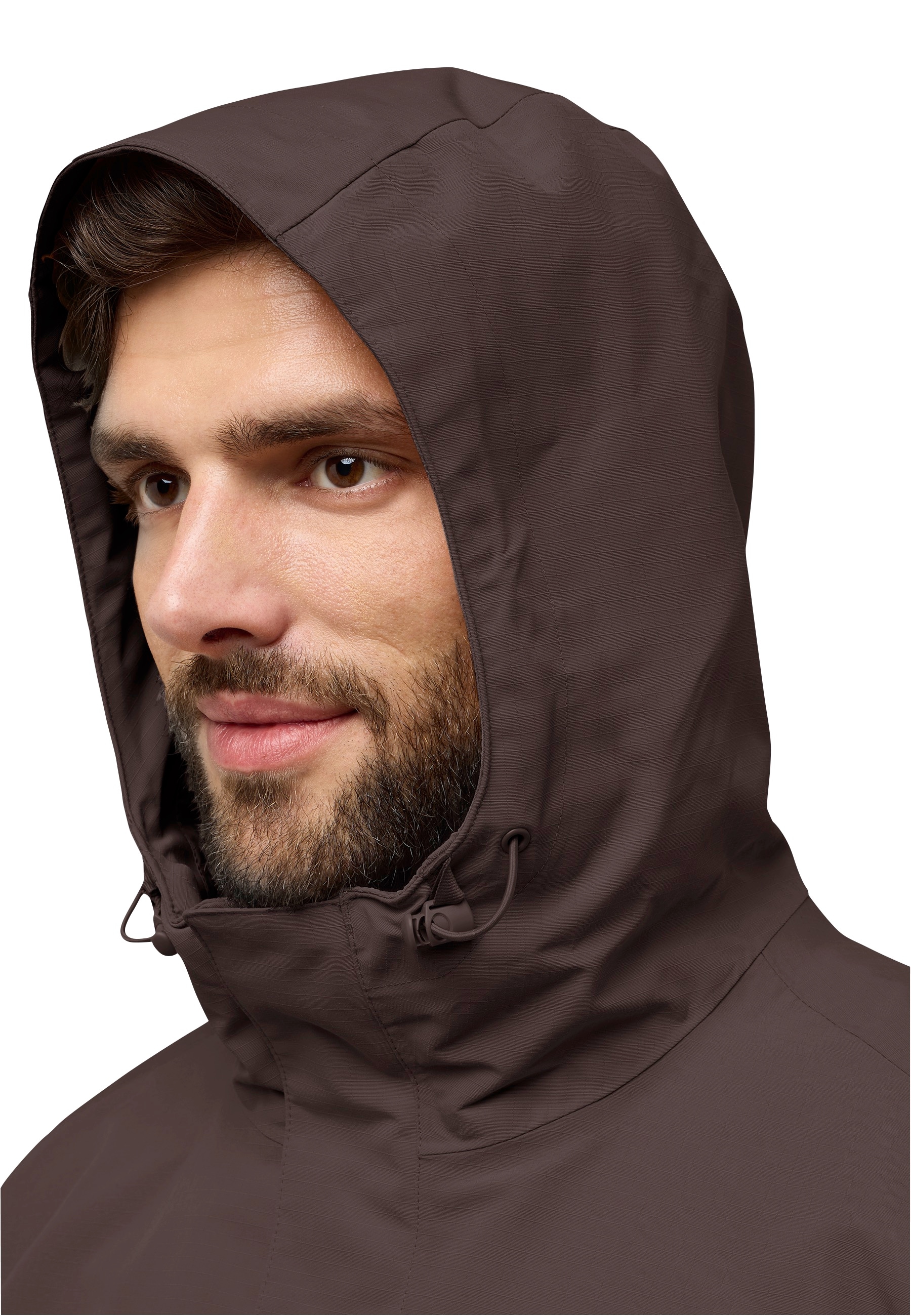 Jack Wolfskin 3-in-1-Funktionsjacke »ALTENBERG 3IN1« mit Kapuze 3in1, wasserabweisend, Übergangsjacke