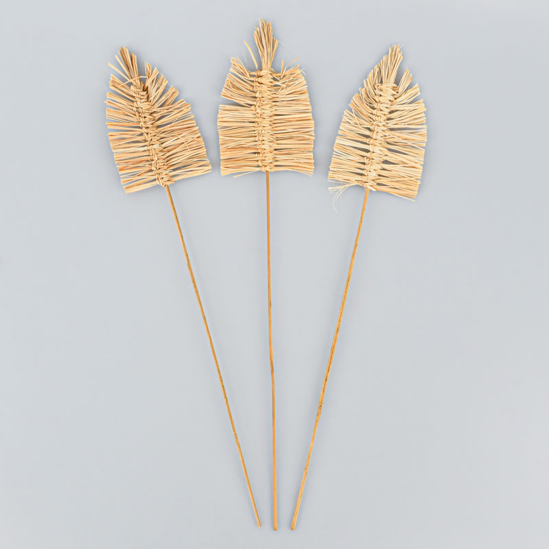3 feuilles décoratives