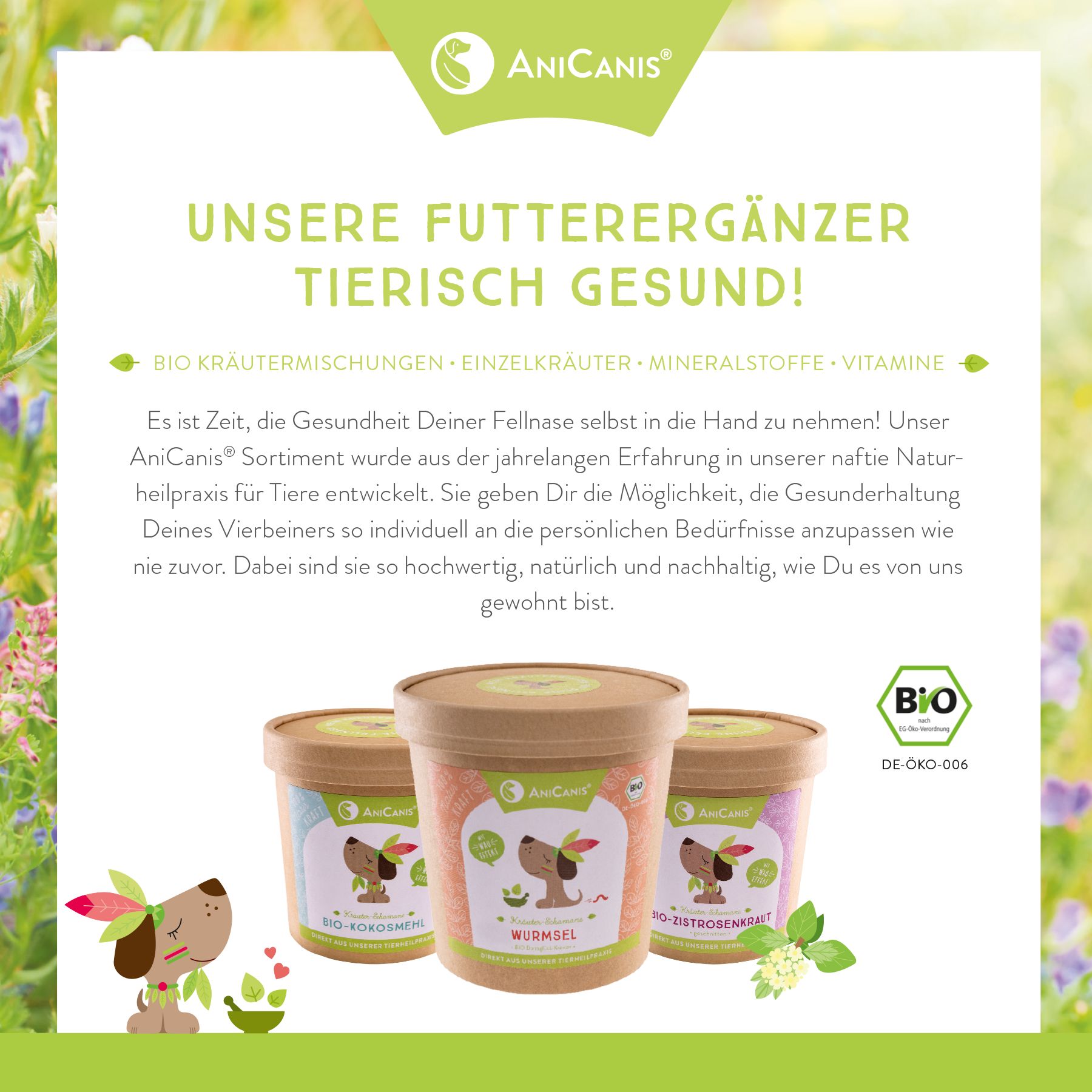 AniCanis PROPOLIBALM Propolis Pflegebalsam für Hunde