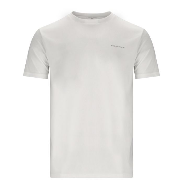 Endurance Herre T-shirts Vernon V2 Performance S/S Tee Hvid