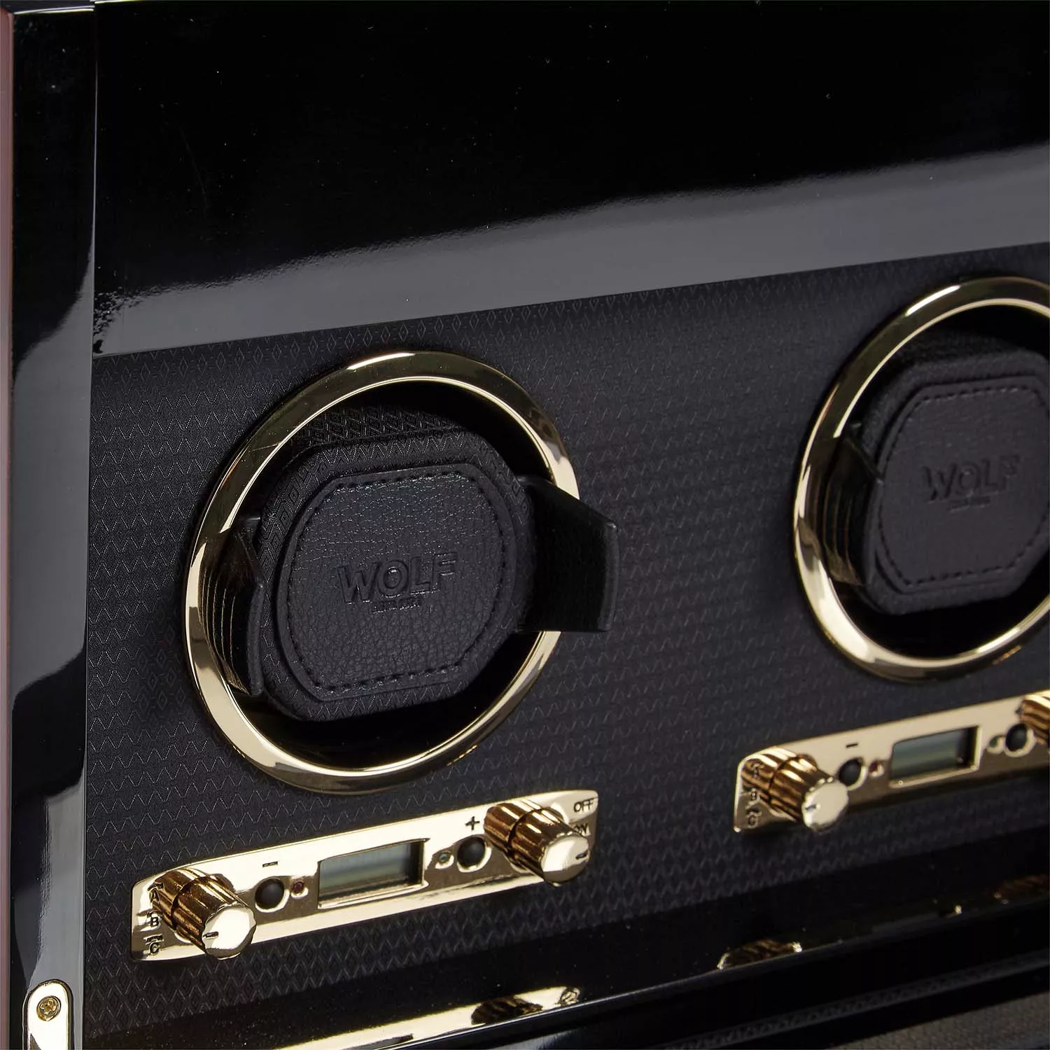 Wolf Savoy Watch Winder 3 ure Rød Læder 454710