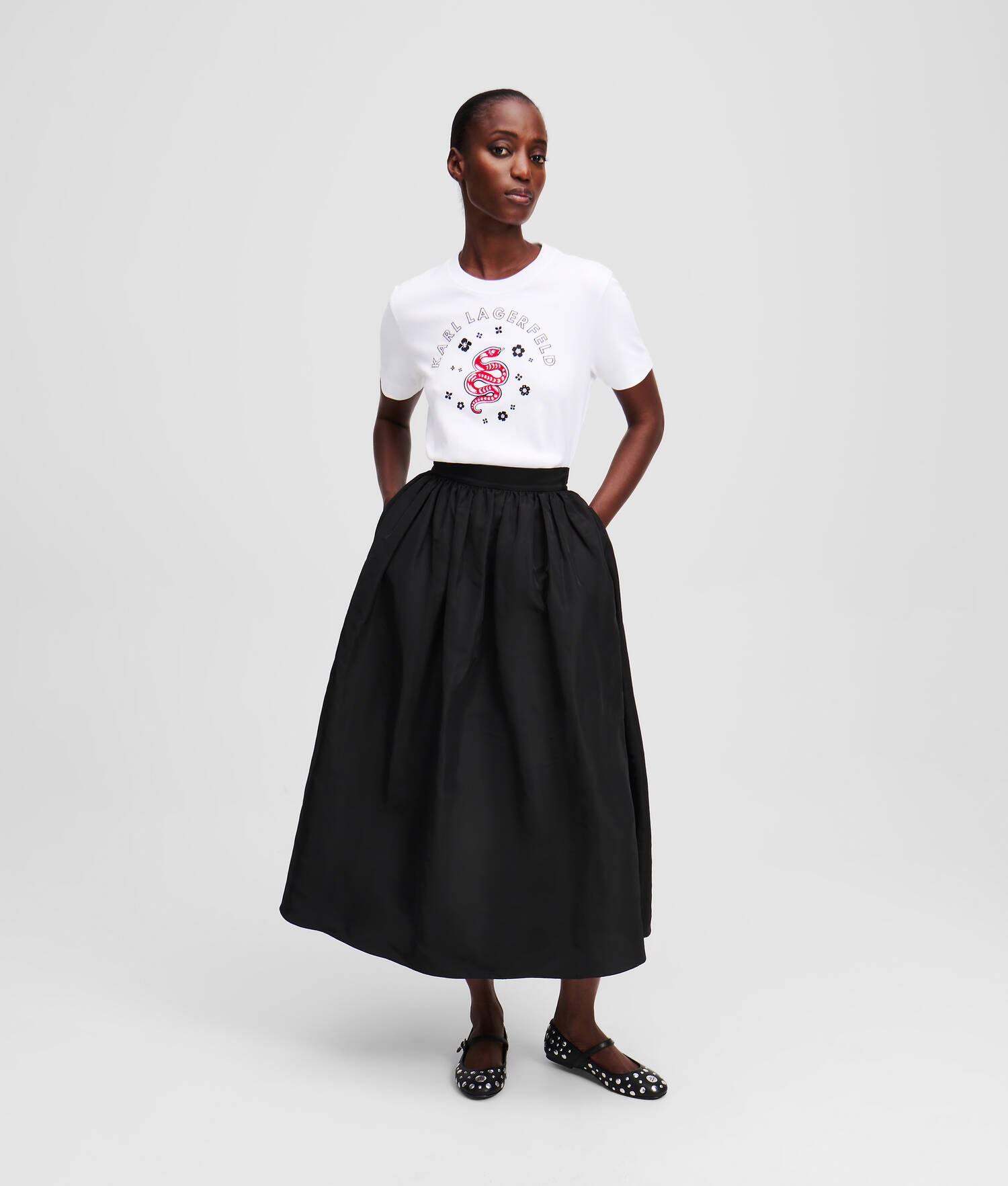 T-SHIRT NOUVEL AN LUNAIRE - Blanc