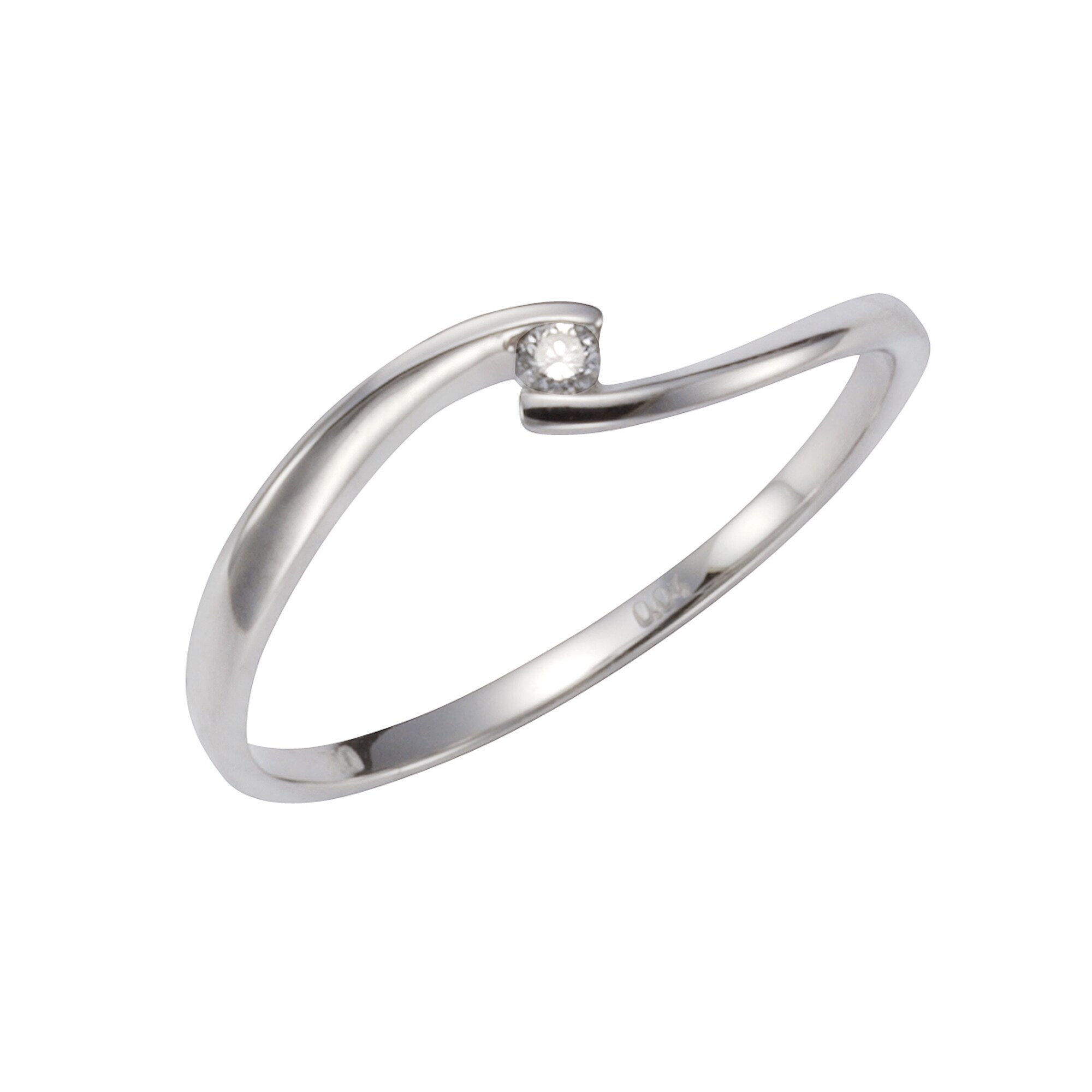 Orolino Ring 585 Gold mit Brillant 0,04ct.
