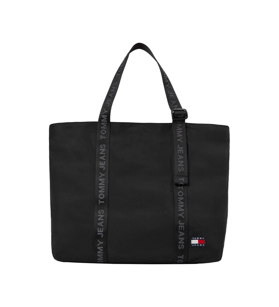Bolsa Tote Essencial para Uso Diário da Tommy Jeans, Preta