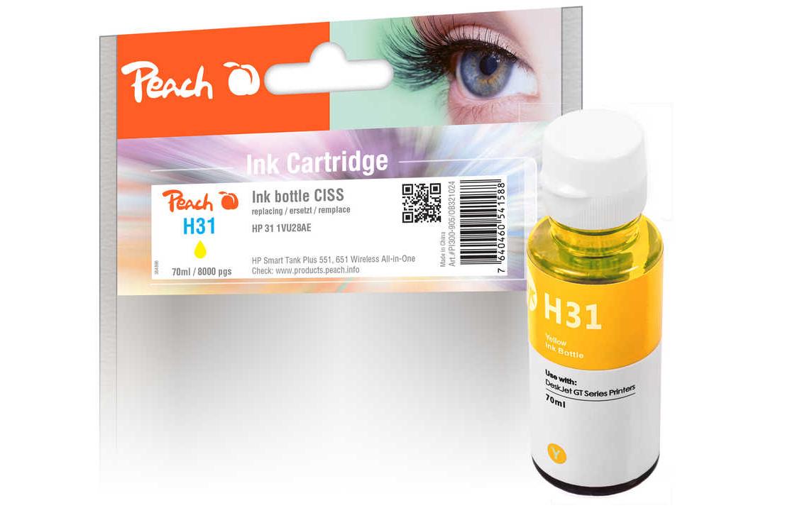 Tinte HP 31 (1VU28AE) YellowTintenbehälter, Yellow