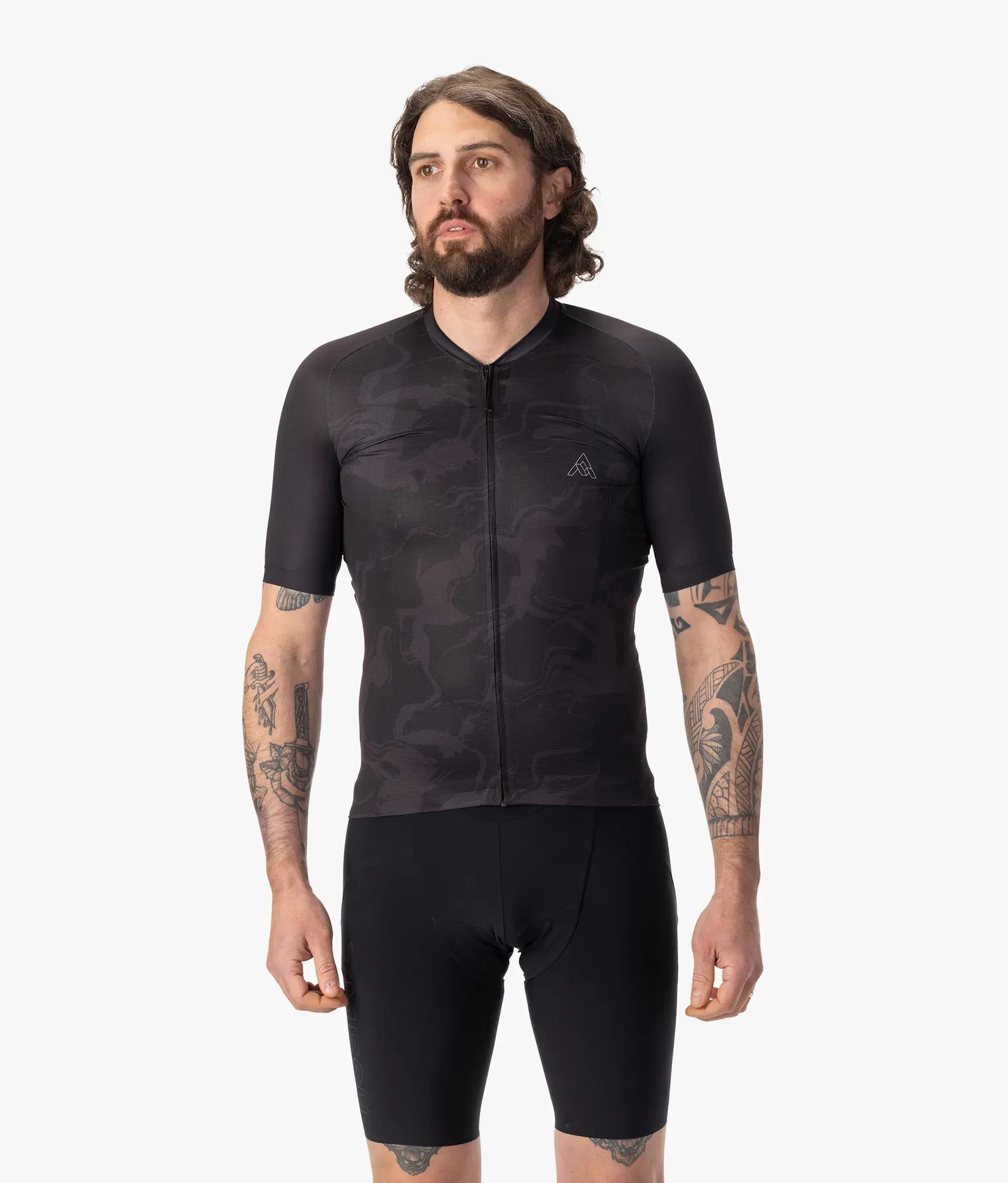 7mesh Pace Fietsshirt Korte Mouwen Zwart Heren