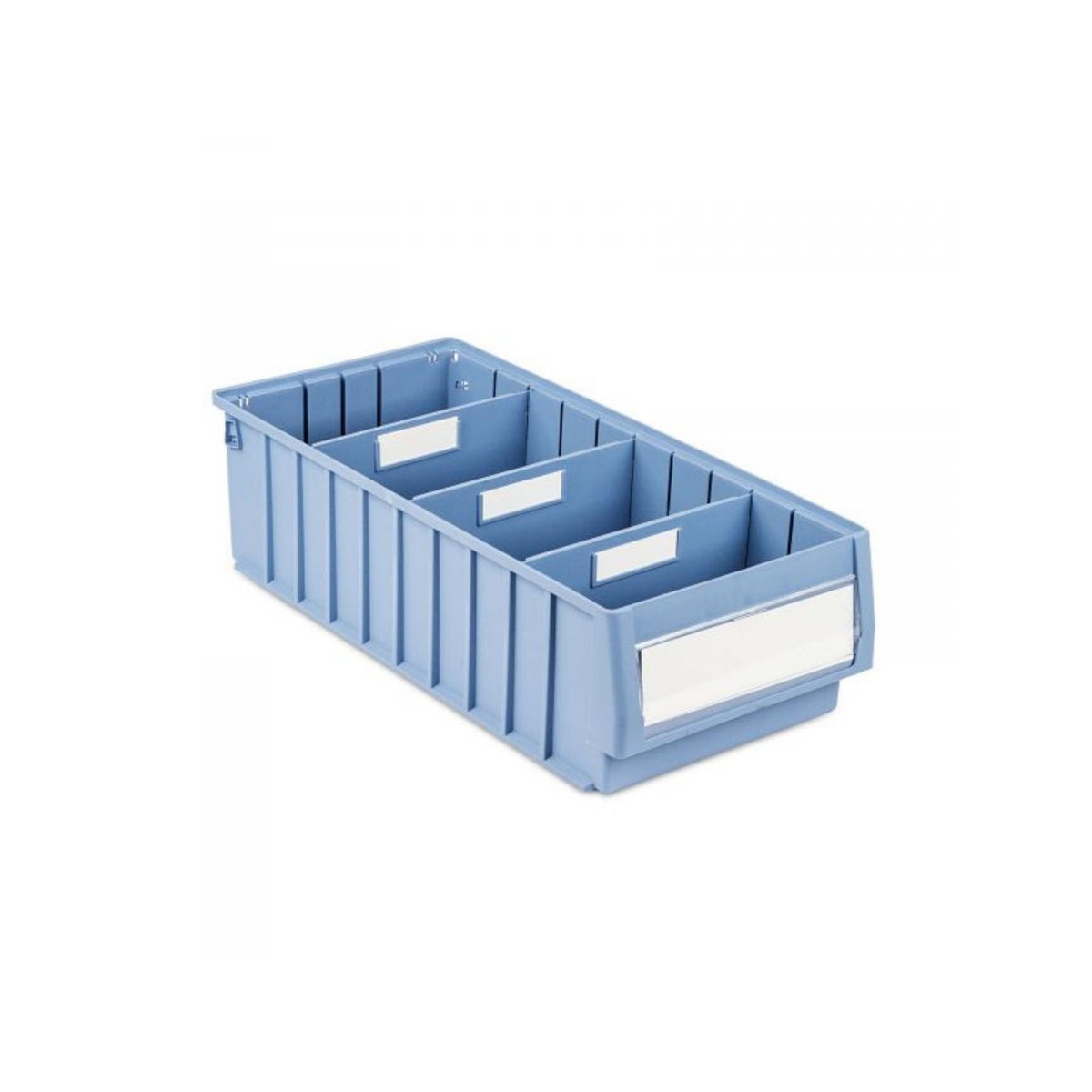 PROREGAL Plankdoos 500 BH met etiket en beschermhoes HxBxD 14 x 23,4 x 50 cm 12,6 liter Opbergdoos Assortimentsdoos Kleine onderdelendoos